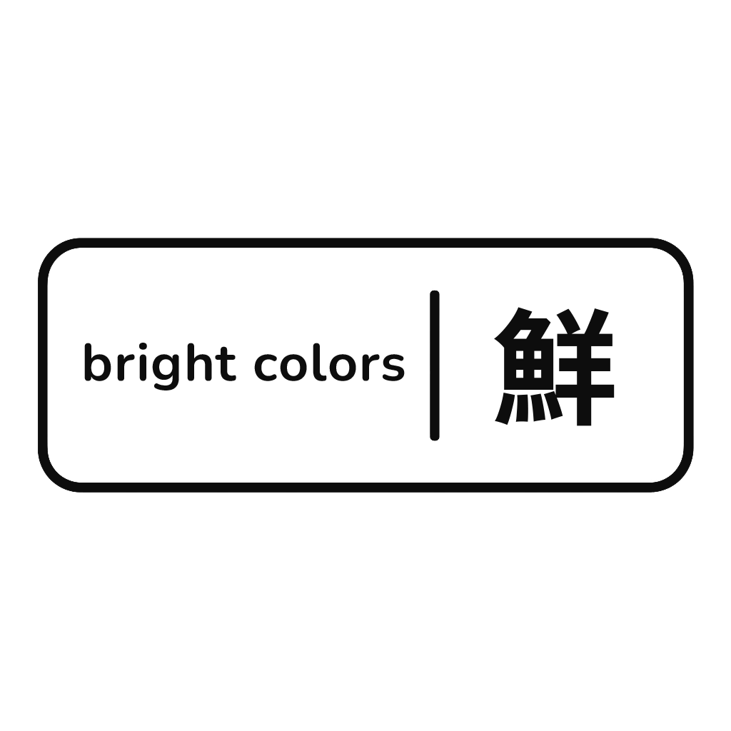 bright colors
