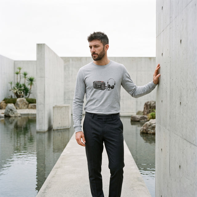 Analog Solitude | No. 485, Unisex Long Sleeve T-Shirt