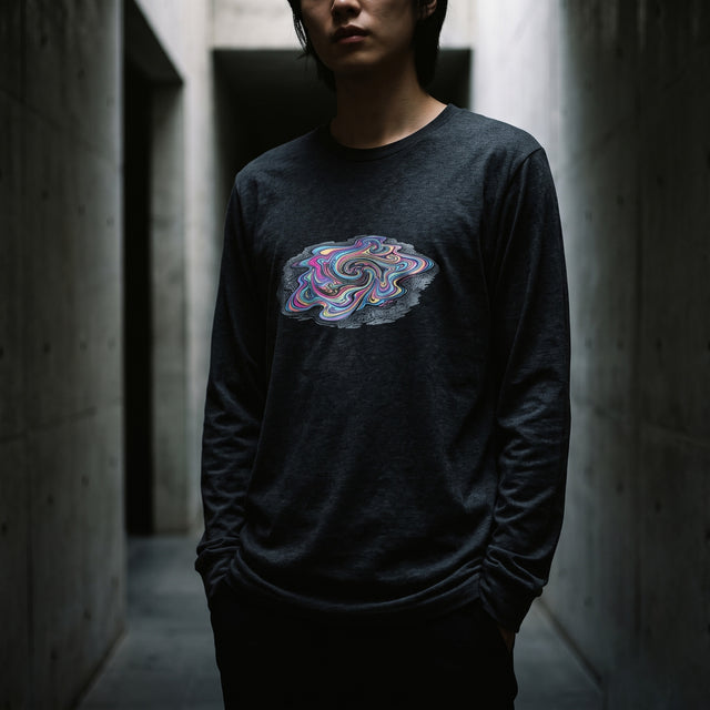Asphalt Slick | No. 486, Unisex Long Sleeve T-Shirt