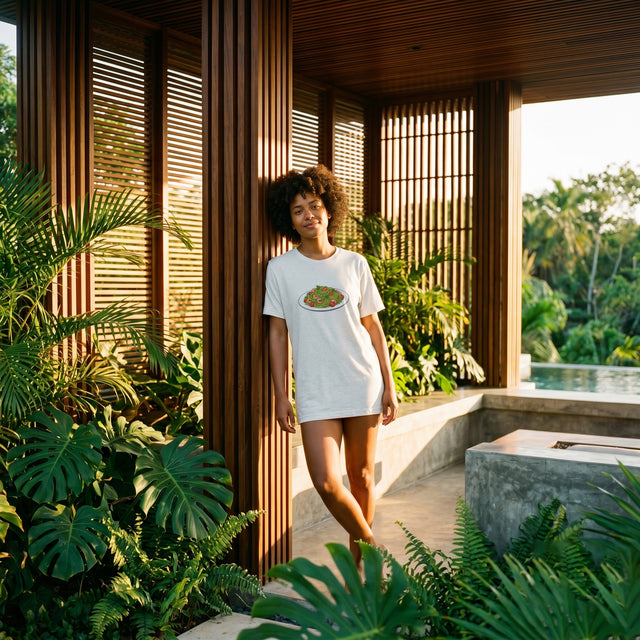 Basil Pesto & Shrimp | No. 448, Unisex T-Shirt