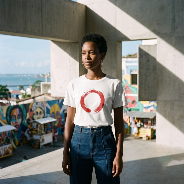 Brushstroke Sun | No. 247, Unisex T-Shirt