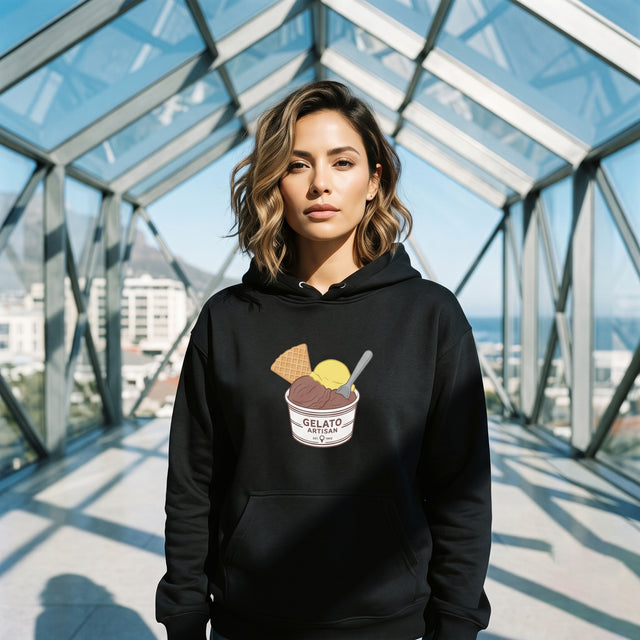 Dolce Duo | N.º 494, Sudadera con capucha unisex