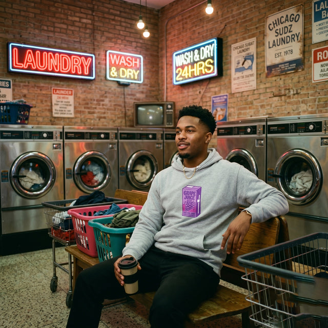 Grape Carton | No. 416, Unisex Pullover Hoodie