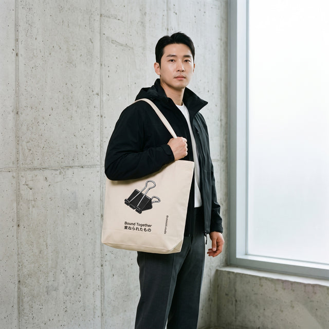 Large Binder Clip | No. 480, Eco Tote Bag