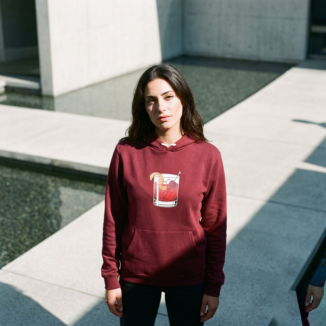 Negroni on the Rocks | No. 489, Unisex Pullover Hoodie
