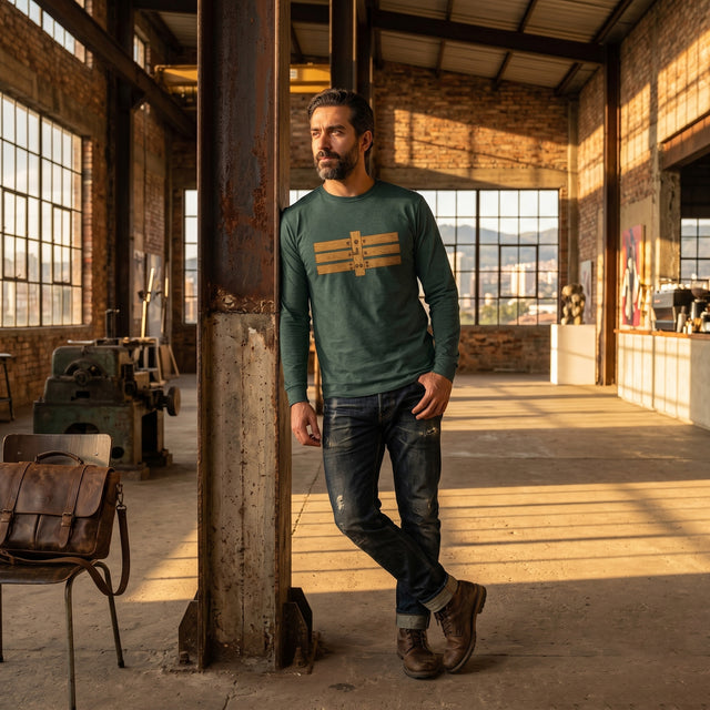 New Timber | No. 437, Unisex Long Sleeve T-Shirt