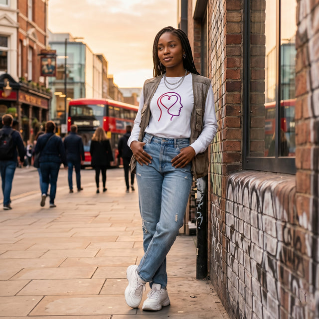 Open Heart Open Mind | No. 411, Unisex Long Sleeve T-Shirt