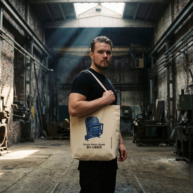 Reserved Blue | No. 487, Eco Tote Bag