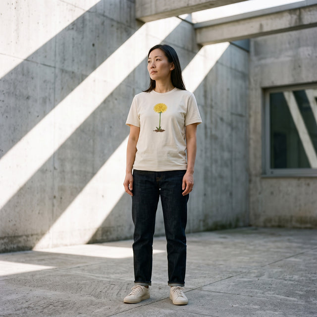 Diente de león enraizado | N.º 559, camiseta unisex