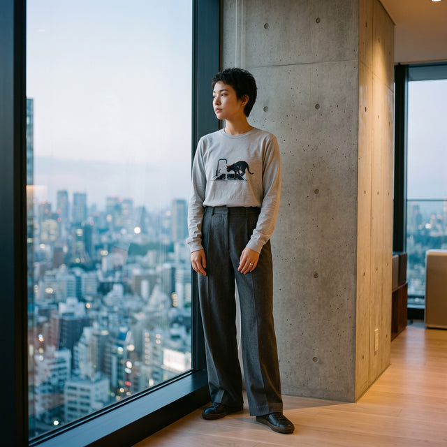 Running Water | No. 554, Unisex Long Sleeve T-Shirt