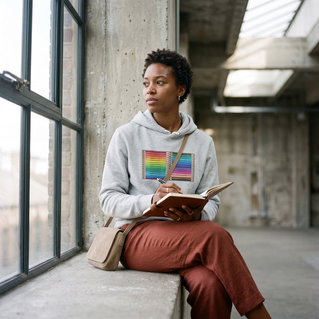 Spectrum Box | N.º 541, Sudadera con capucha unisex