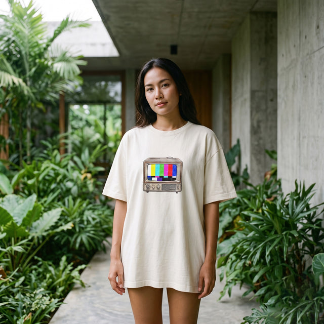 Static Color | No. 493, Oversize T-Shirt