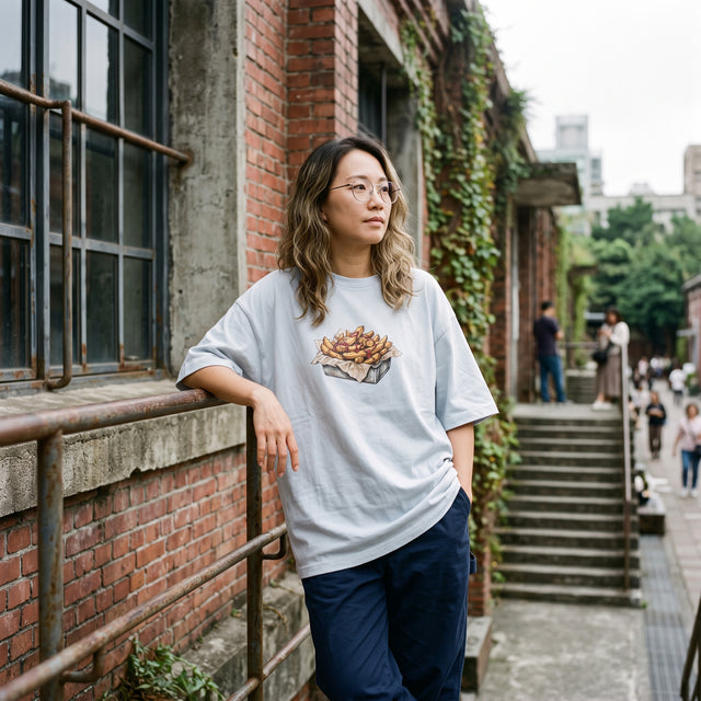Steak Cut Fries | Nr. 580, Oversize-T-Shirt