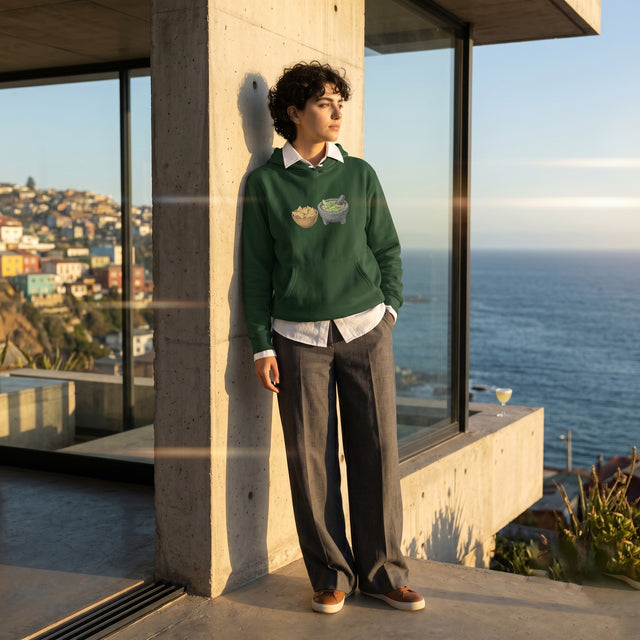 Stone & Avocado | No. 446, Unisex Pullover Hoodie