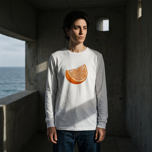 Sugared Orange Slice | No. 481, Unisex Long Sleeve T-Shirt