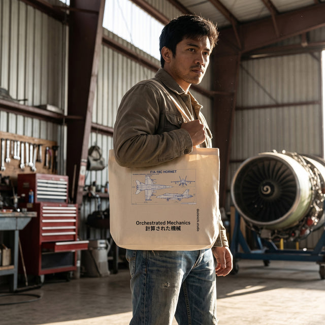 Supersonic Schematic | No. 405, Eco Tote Bag