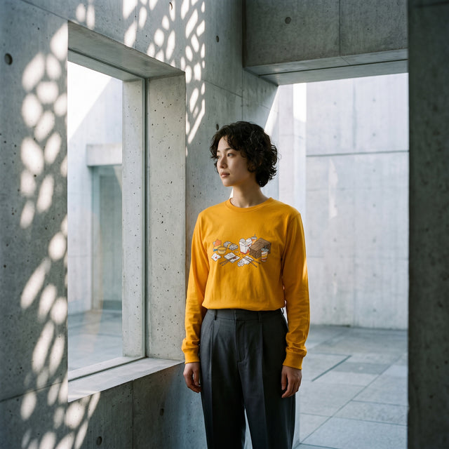 Takeout Scatter | No. 538, Unisex Long Sleeve T-Shirt