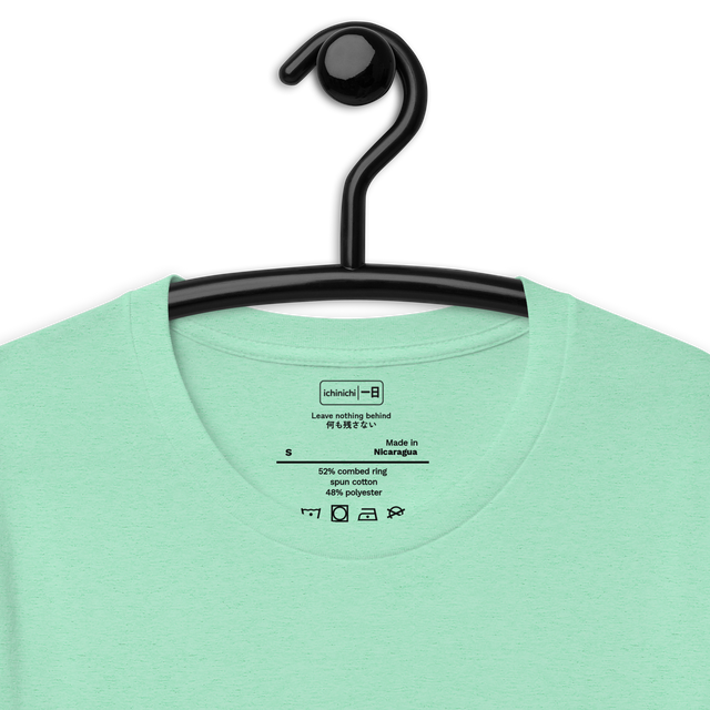 Leave nothing behind 何も残さない