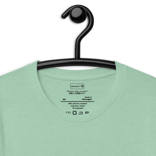 “Memory wears no mask.”
記憶には仮面がない