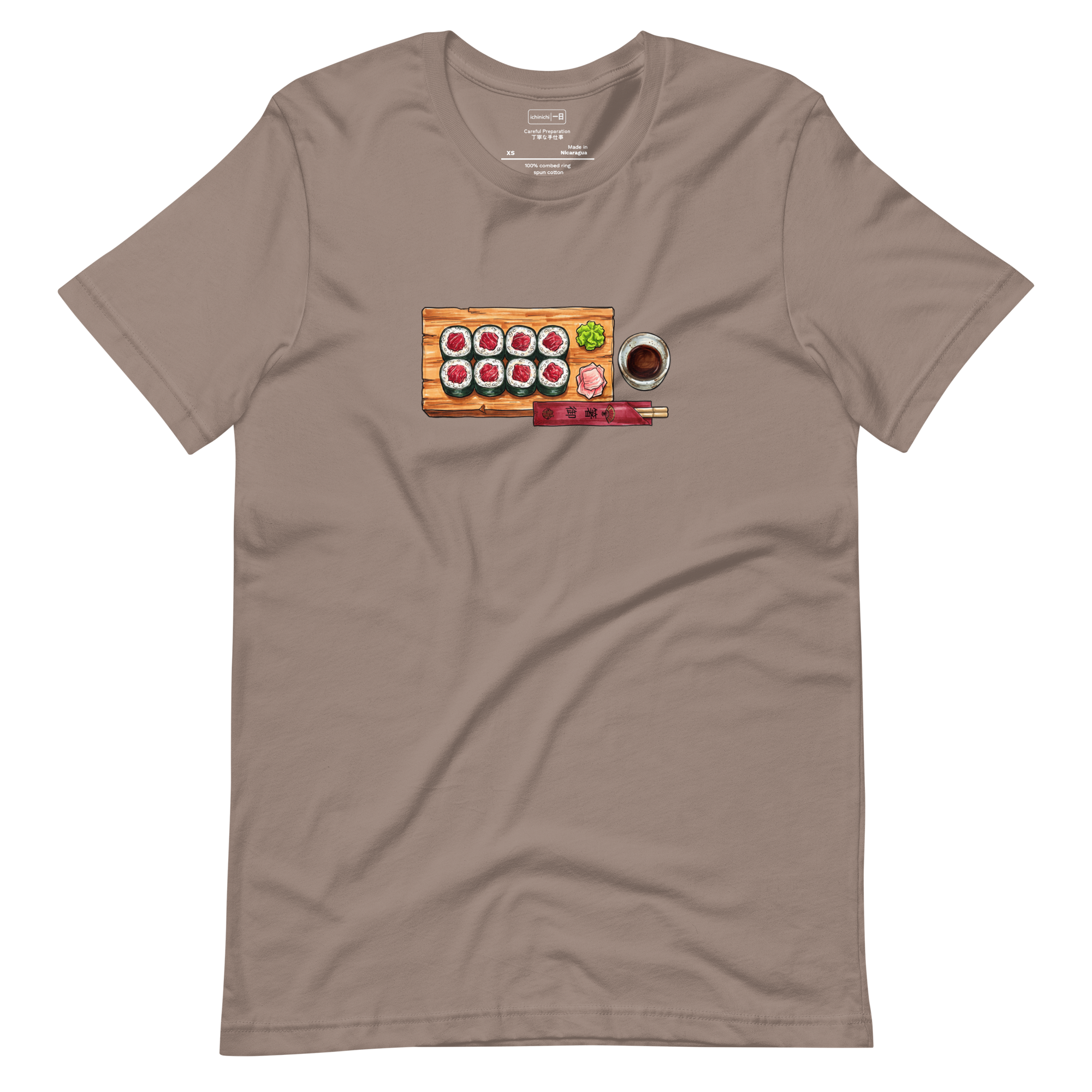 Tuna Sushi Roll Graphic T-Shirt | No. 564 | ichinichi studio