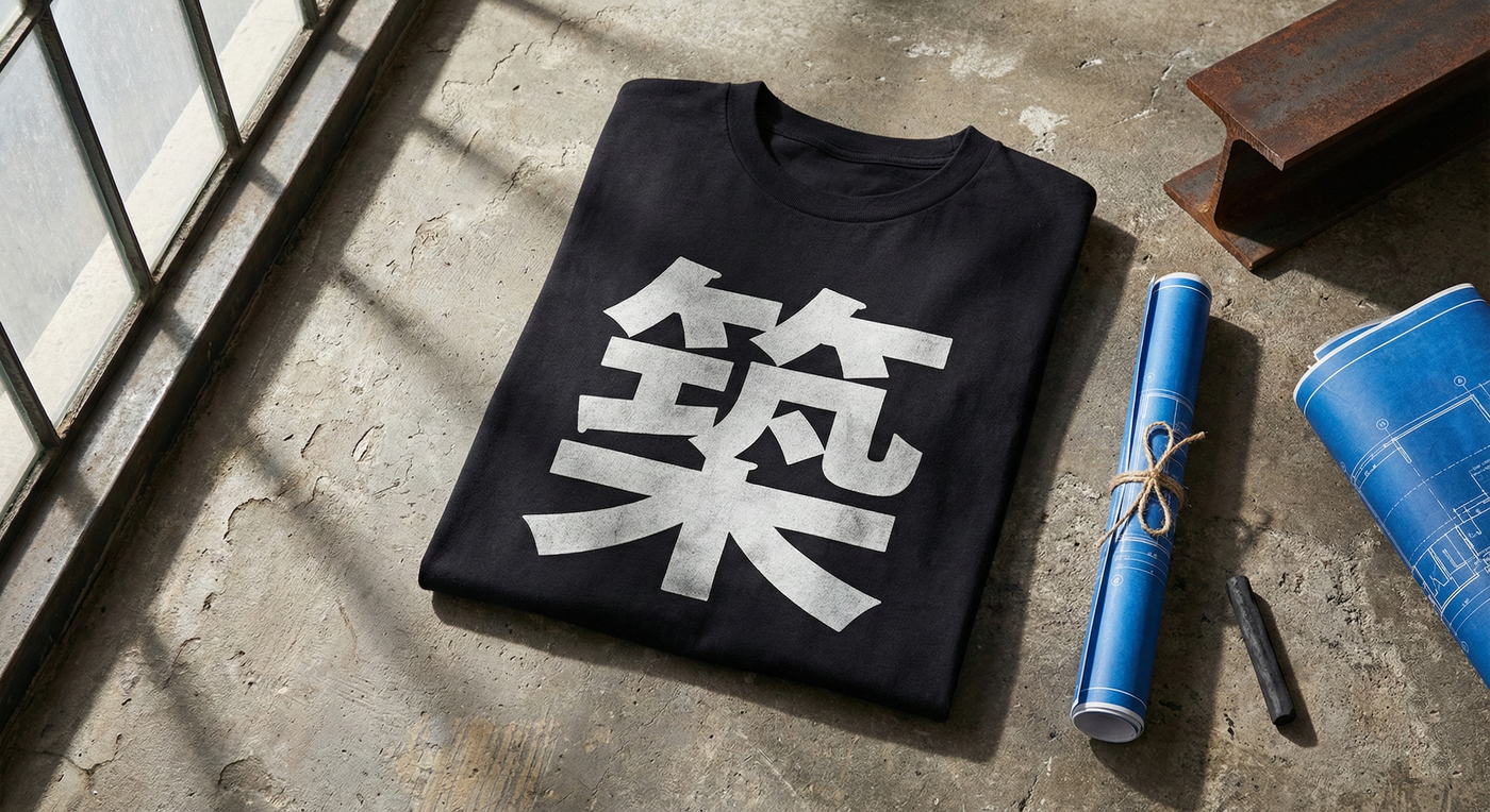 Typography as Architecture: Building with Kanji