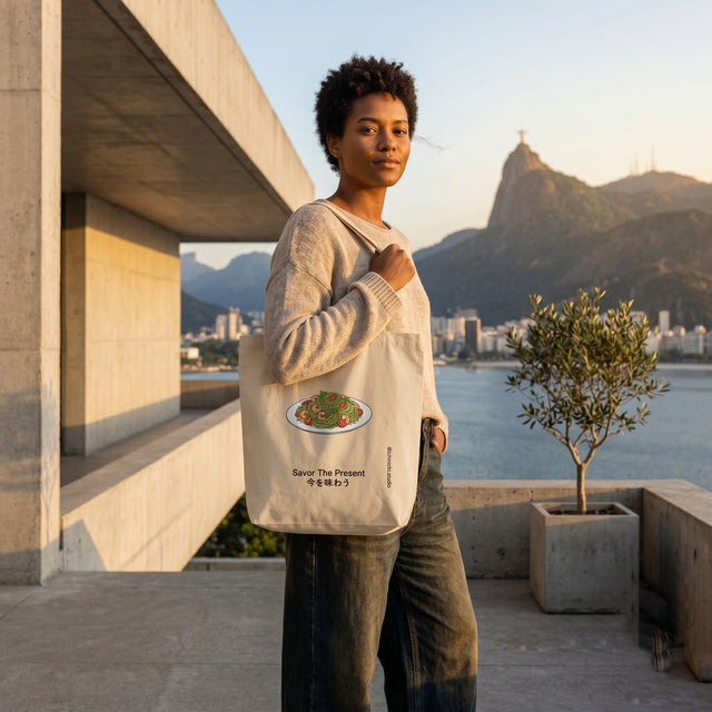Basil Pesto & Shrimp | No. 448, Eco Tote Bag