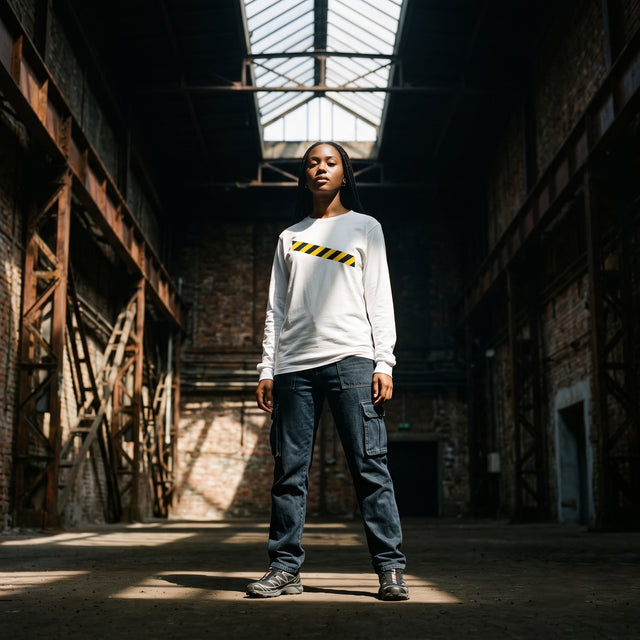 Boundary Line | No. 468, Unisex Long Sleeve T-Shirt