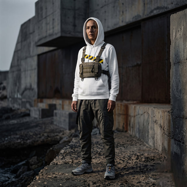 Boundary Line | No. 468, Unisex Pullover Hoodie