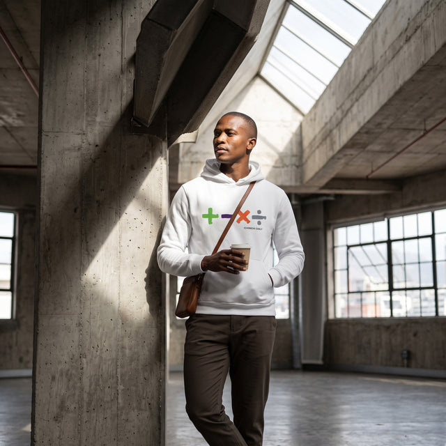 Calculated Strokes | Nro. 536, Sudadera unisex con capucha