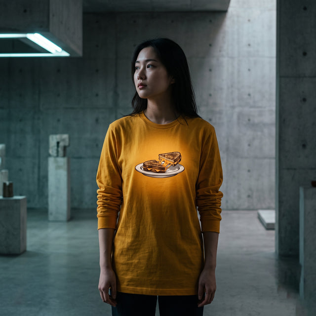 Diagonal Melt | No. 463, Unisex Long Sleeve T-Shirt