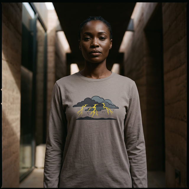 Electric Silence | N.º 523, Camiseta unisex de manga larga