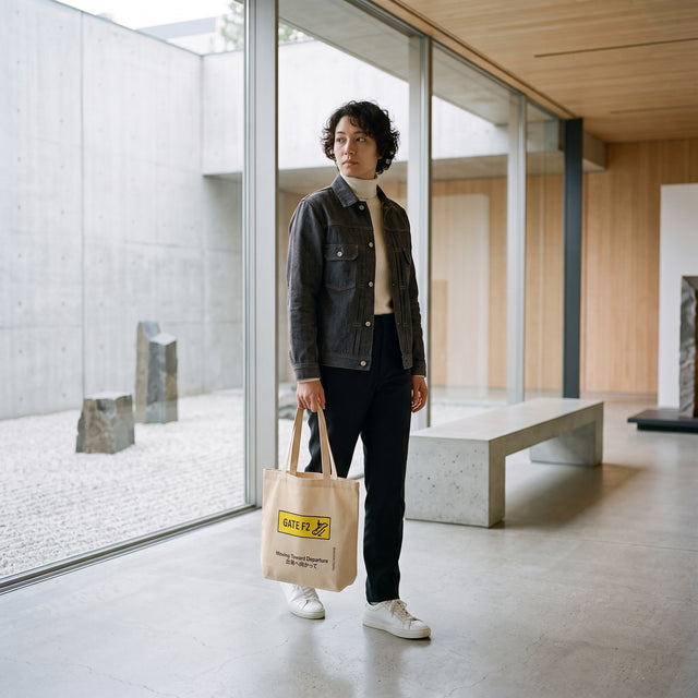 Puerta F2 | N.º 568, Bolsa de tela ecológica