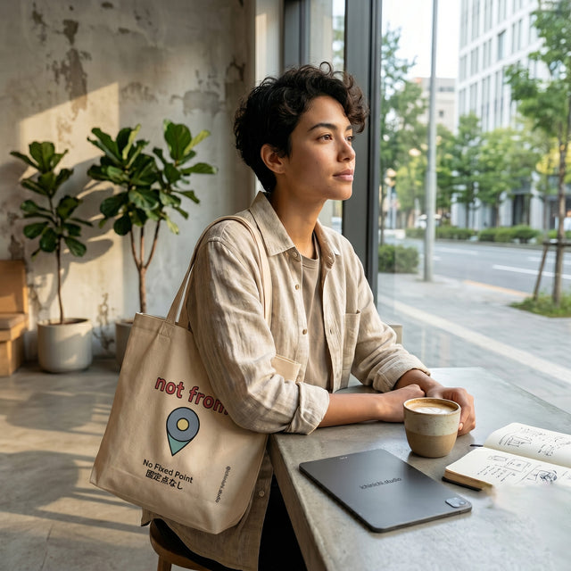 Not From Here | No. 449, Eco Tote Bag