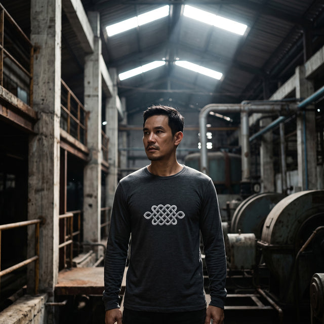 Endless Path | No. 508 ユニセックス長袖Tシャツ