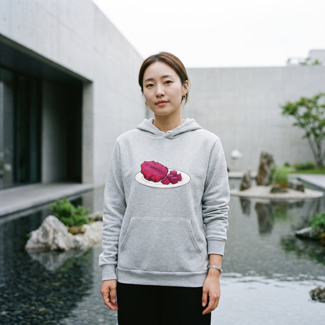 Sliced Pitaya | No. 509, Unisex Pullover Hoodie