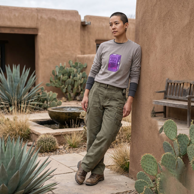 Grape Carton | No. 416, Unisex Long Sleeve T-Shirt
