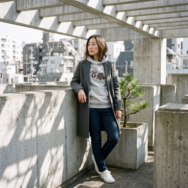 Heavy Utility | No. 563, Unisex Pullover Hoodie