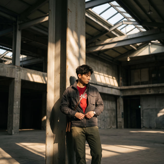 In Use | No. 547, ユニセックス長袖Tシャツ
