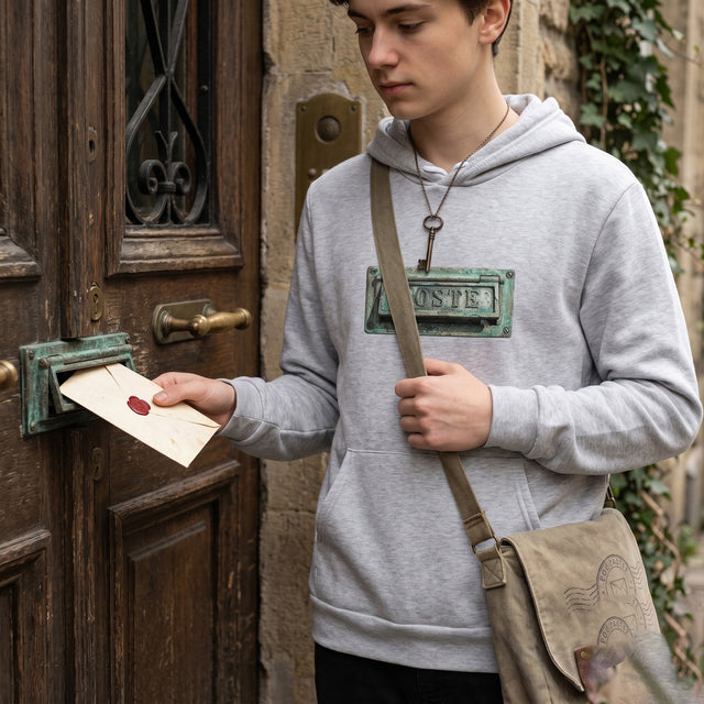 La Poste | No. 447, Unisex Pullover Hoodie
