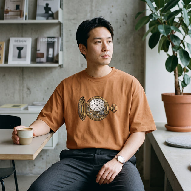 Measured Silence | No. 566, Oversized T-Shirt