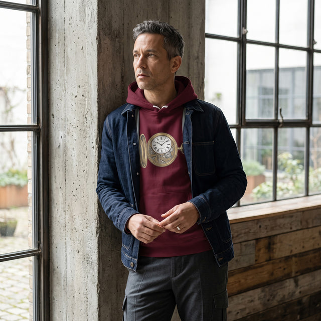Measured Silence | No. 566, Unisex Pullover Hoodie