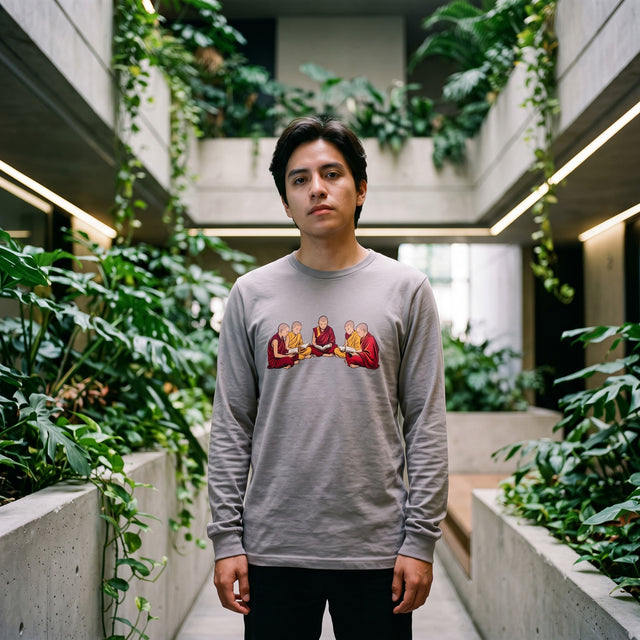 モンアスティック・スタディ | No. 532, ユニセックス長袖Tシャツ