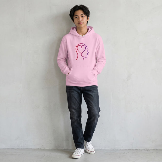 Open Heart Open Mind | No. 411, Unisex Pullover Hoodie