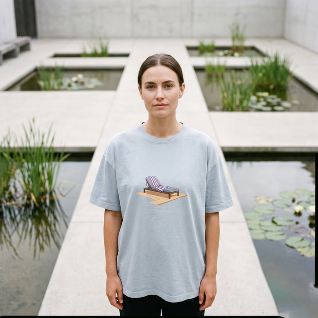 Poolside Lounge | No. 490, Oversize T-Shirt