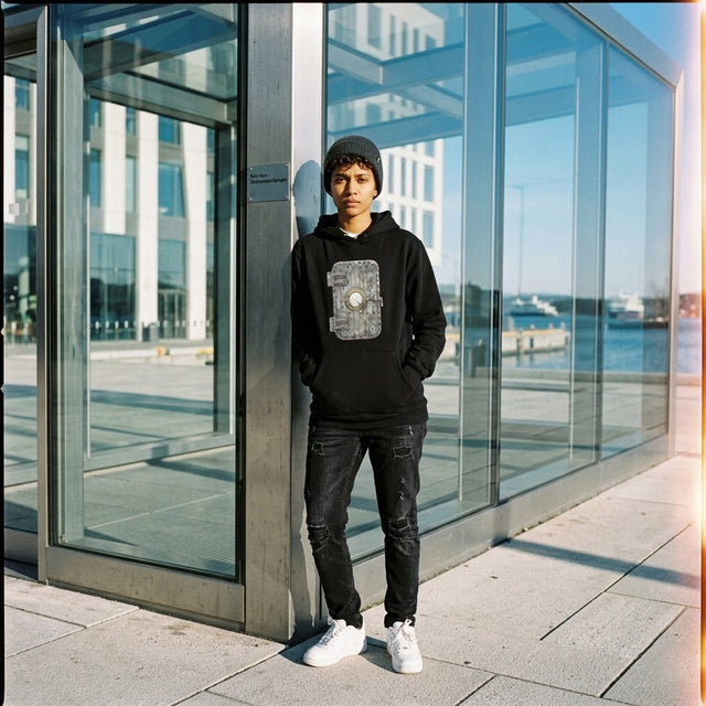 Port Door | No. 445, Unisex Pullover Hoodie