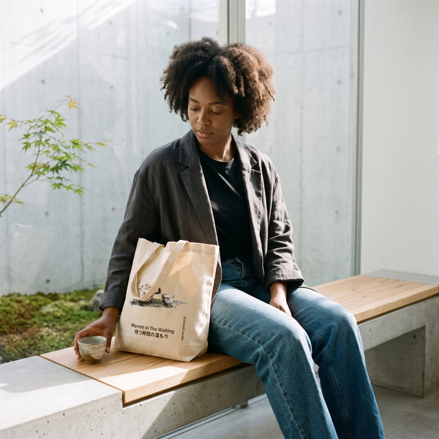 Quiet Routine | No. 555, Eco Tote Bag