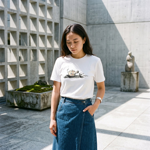 Quiet Routine | No. 555, ユニセックス Tシャツ