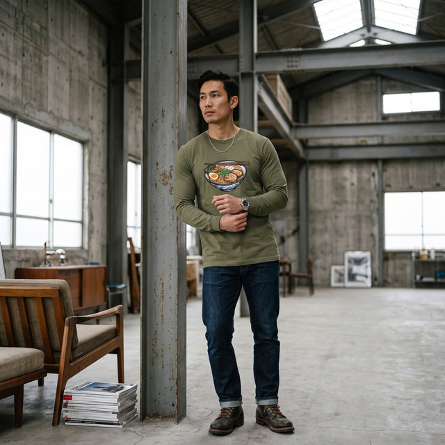 Ramen Bowl | No. 542, Unisex Long Sleeve T-Shirt