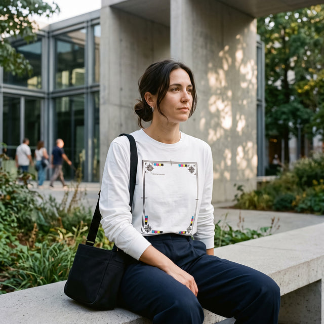 Registrierungsmarken | Nr. 578, Unisex-Langarm-T-Shirt