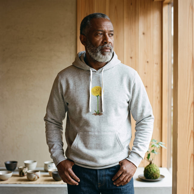 Sudadera con capucha unisex Rooted Dandelion | N.º 559